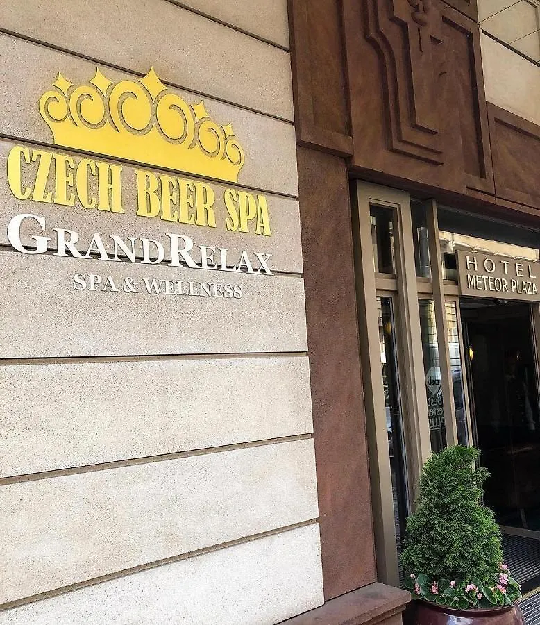 Grand Relax Spa & Wellness & Beer Spa & Thermal Spa In Hotel Meteor Plaza Prague - Since 1307
